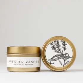 Lavender Vanilla Soy Candle